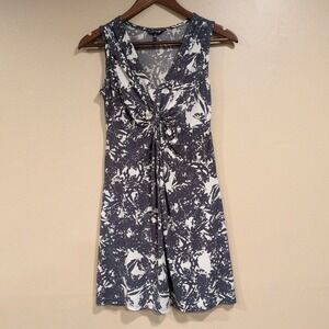 Daisy Fuentes Sleeveless‎ Dark Floral Mini Dress Sz Petite S Resort Whimsigoth